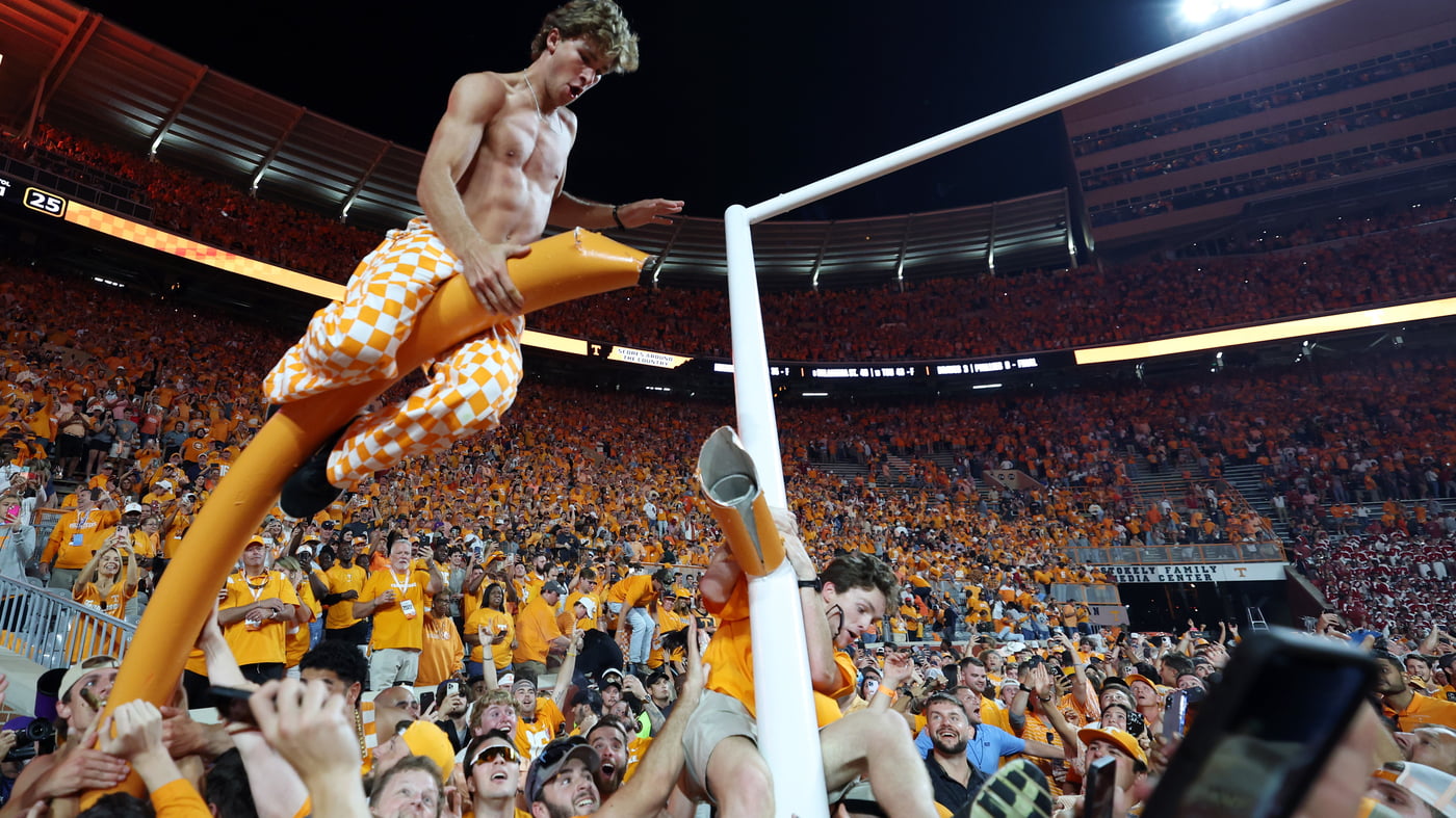 Tennessee Football Goal Post